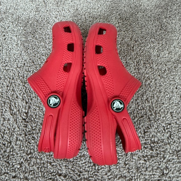 CROCS Kids Classic Clog - Bright Red - Picture 4 of 12